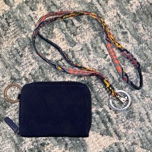 Vera Bradley Wallet and Lanyard